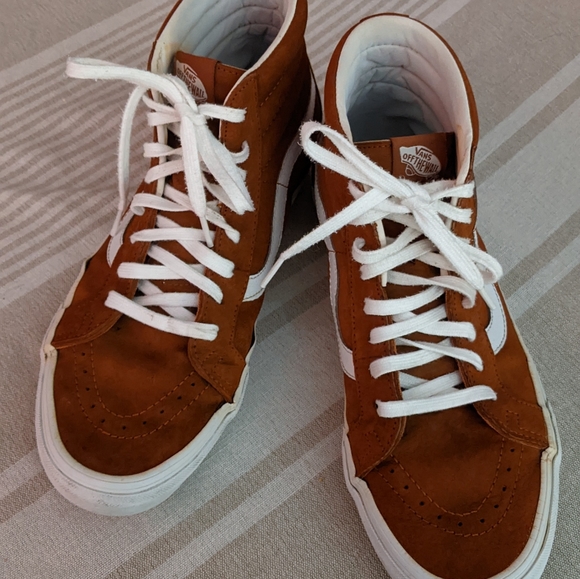 Men's Brown Vans - Picture 1 of 10